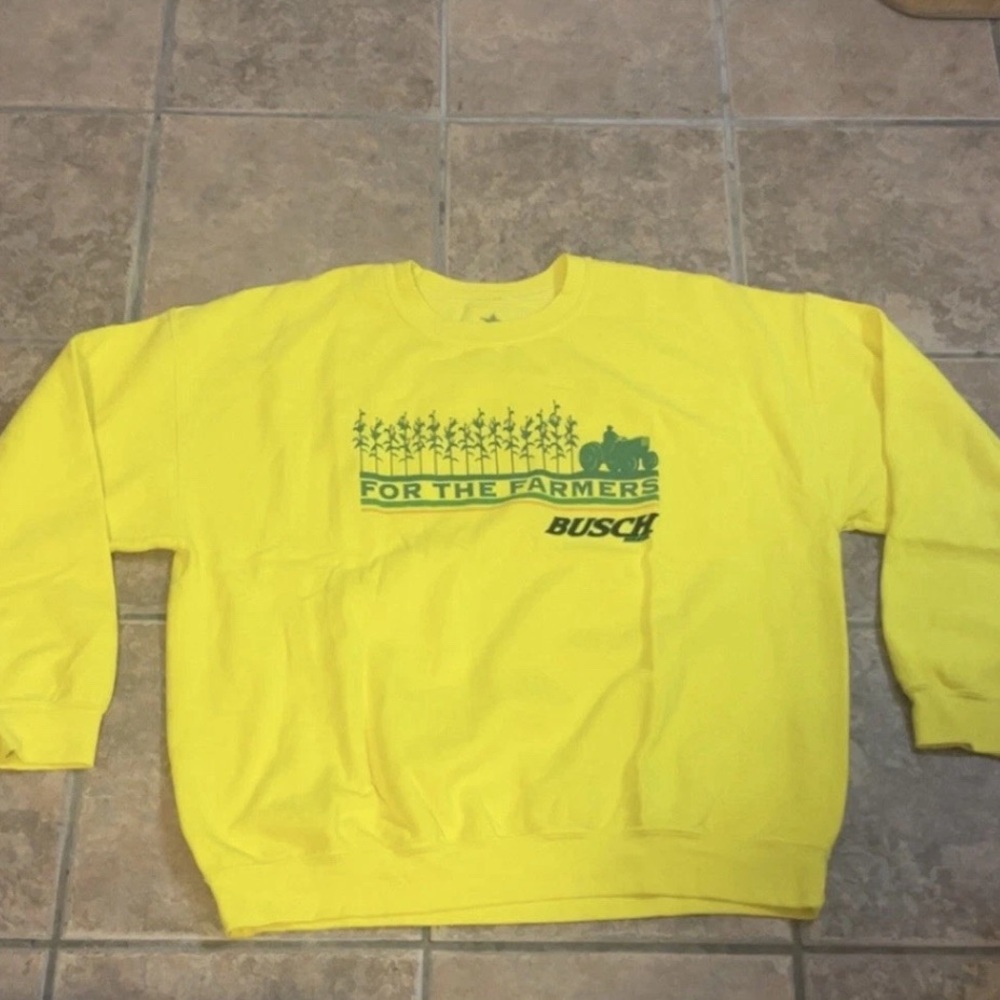 Busch For The Farmers Crewneck Sz XL NWOT